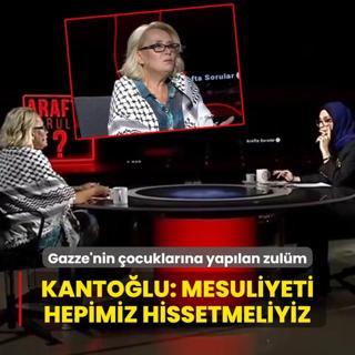 Gazze'nin ocuklarna yaplan zulm... Kantolu: Mesuliyeti hepimiz hissetmeliyiz