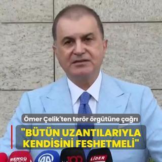mer elik'ten terr rgtne ar... Btn uzantlaryla kendisini feshetmeli