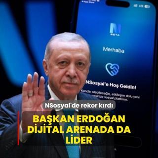 Bakan Erdoan dijital arenada da lider! NSosyal'de rekor krd