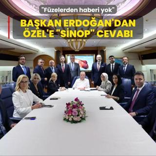 Bakan Erdoan'dan zgr zel'e Sinop cevab: Fzelerden haberi yok