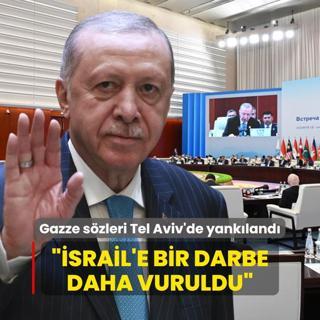 Bakan Erdoan'n Gazze mesaj Tel Aviv'de yankland: srail'e bir darbe daha