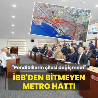 BB'den bitmeyen metro hatt... AK Parti'den tepki: Pendiklilerin ilesi deimedi