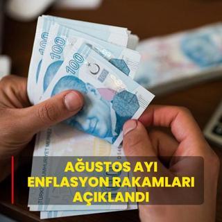 Austos ay enflasyon rakamlar akland
