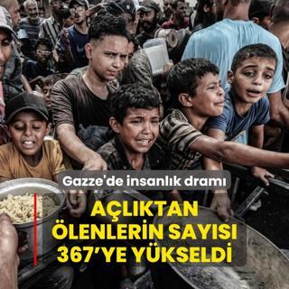 Gazze'de insanlk dram! Alktan lenlerin says 367'ye ykseldi