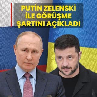 Putin artn aklad: Zelenski ile grmeye hazrm