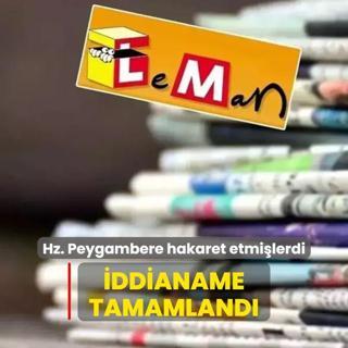 Hz. Peygambere hakaret etmilerdi... Leman paavrasna ynelik iddianame tamamland