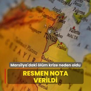 Marsilya'daki lm krize neden oldu! Resmen nota verildi
