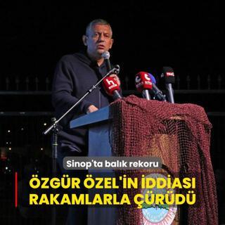 zgr zel'in iddias rakamlarla rd: Sinop'ta balk rekoru