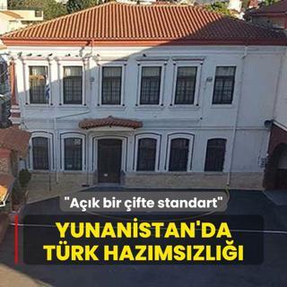 Yunanistan'da Trk hazmszl: Ak bir ifte standart