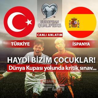 CANLI: Trkiye - spanya