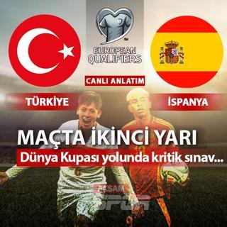 CANLI: Trkiye - spanya