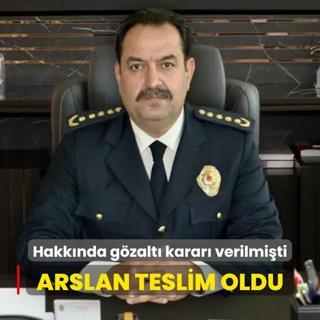 Hakknda gzalt karar verilmiti: lker Arslan teslim oldu