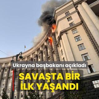 Savata bir ilk yaand: Ukrayna babakan aklad