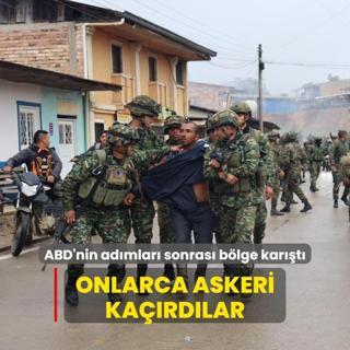 ABD'nin hamlesinin ardndan blge kart: Onlarca askeri kardlar