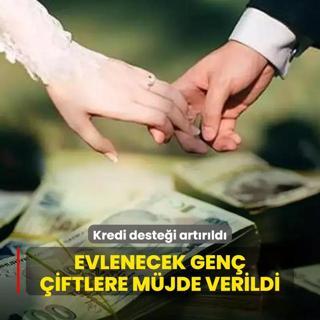 Bakan Erdoan evlenecek iftlere mjdeyi verdi: Kredi destei artrld