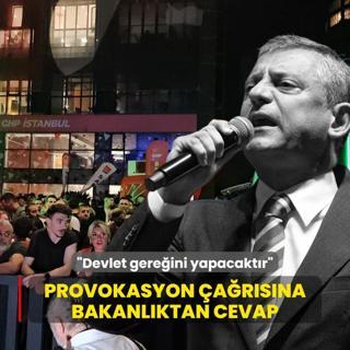 zel'in provokasyon arsna Bakanlktan cevap: Devlet gereini yapacaktr