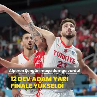 Alperen engn maa damga vurdu! 12 Dev Adam yar finale ykseldi