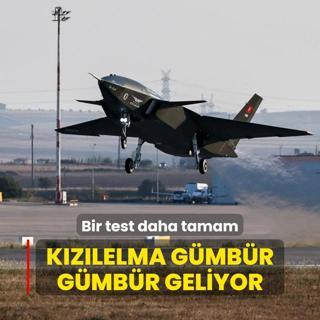 Bayraktar KIZILELMA gmbr gmbr geliyor... Bir test daha tamam