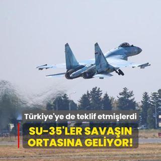Trkiye'ye de teklif etmilerdi: SU-35'ler resmen savan ortasna geliyor!