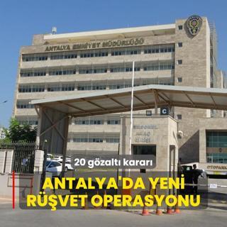 Antalya Bykehir Belediyesi'ne rvet soruturmas: 20 gzalt karar