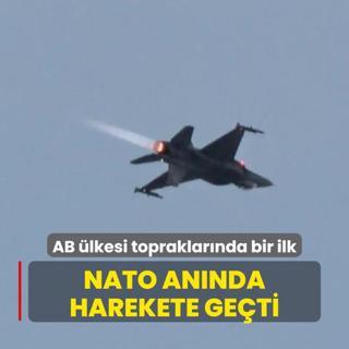 AB lkesi topraklarnda bir ilk: NATO annda harekete geti
