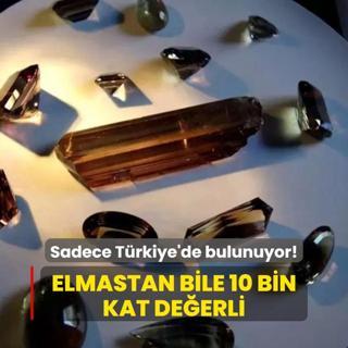 Sadece Trkiye'de bulunuyor! Elmastan bile 10 bin kat deerli: Hollywood yldzlar sraya girdi
