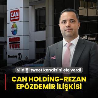 Can Holding-Rezan Epzdemir ilikisi: Sildii tweet kendisini ele verdi