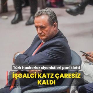 Trk hackerlar siyonistleri panikletti: galci Katz aresiz kald