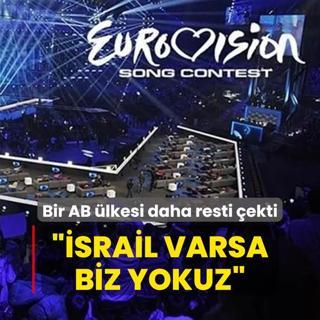 Bir AB lkesi daha resti ekti: srail varsa biz yokuz