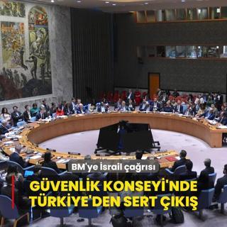 BM Gvenlik Konseyi'nde Trkiye'den sert k