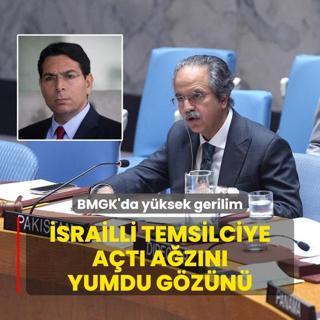 BMGK'da yksek gerilim: srailli temsilciye at azn yumdu gzn