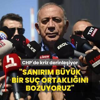 CHP'de stanbul krizi derinleiyor! Grsel Tekin: Sanrm byk bir su ortakln bozuyoruz