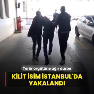 Kilit isim stanbul'da yakaland! Terr rgt DHKP/C'ye ar darbe