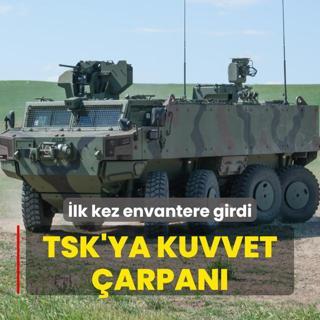 TSK'ya kuvvet arpan! lk kez Kara Kuvvetleri envanterine girdi