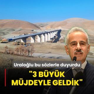 Bakan Uralolu bu szlerle duyurdu: 3 byk mjdeyle geldik