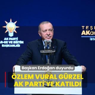 Bakan Erdoan duyurdu: zlem Vural Grzel AK Parti'ye katld