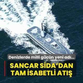 Denizlerde milli gcn yeni ad: SANCAR SDA'dan tam isabetli at