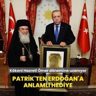Bakan Erdoan'a anlaml hediye