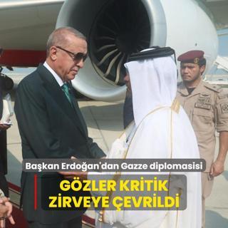 Bakan Erdoan'dan Gazze diplomasisi... Gzler kritik zirveye evrildi