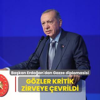 Bakan Erdoan'dan Gazze diplomasisi... Gzler kritik zirveye evrildi