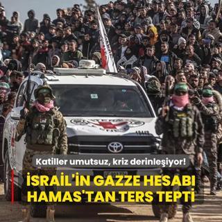 srail'in Gazze hesab Hamas'tan ters tepti: Katiller ordusu umutsuz, siyasi kriz derinleiyor