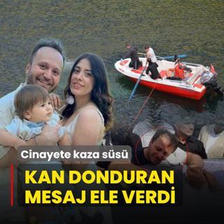Cinayete kaza ss! Kan donduran mesaj ele verdi