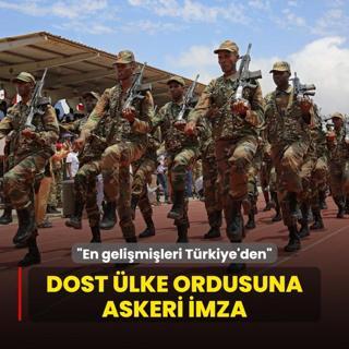 Dost lke ordusuna askeri imza! En gelimileri Trkiye'den kyor