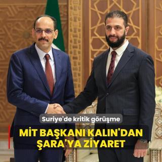 MT Bakan Kaln'dan ara'ya ziyaret... Suriye'de kritik grme