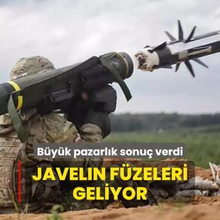 Byk pazarlk sonu verdi: 780 milyon dolarlk Javelin fzeleri geliyor