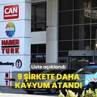 Can Holding soruturmasnda yeni gelime! 9 irkete kayyum atand