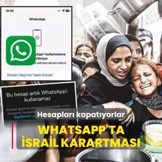 Whatsapp'ta srail karartmas
