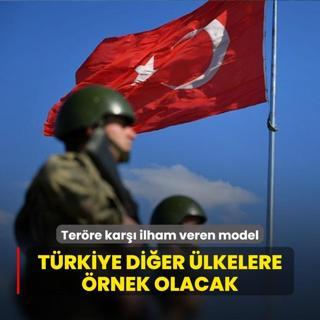 Trkiye dier lkelere rnek olacak! Terre kar ilham veren model