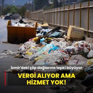 Vergi alyor ama hizmet yok! zmir'deki p dalarna tepki byyor