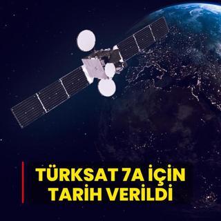 Trksat 7A iin tarih verildi